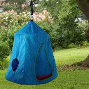 Blue Hangout Hanging Nest