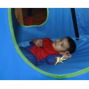 Blue Hangout Hanging Nest with Tripod Stand