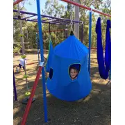 Blue Hangout Hanging Nest