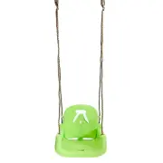 Green swing seat with the front bar removed, stage 2