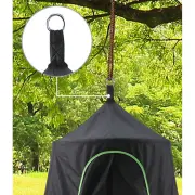 Hanging strap and steel ring at the top of the cocoon