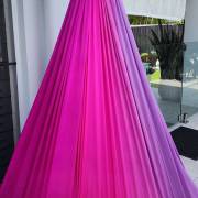 Large Tritone Silky Nylon Wrap Swing (Pink Purple) (450x250cm)