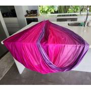 Large Tritone Silky Nylon Wrap Swing (Pink Purple) (450x250cm)