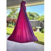 Large Tritone Silky Nylon Wrap Swing (Pink Purple) (450x250cm)