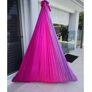 Large Tritone Silky Nylon Wrap Swing (Pink Purple) (450x250cm)