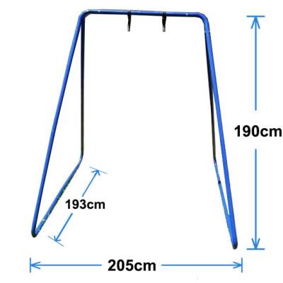Medium Blue Swing Set Stand