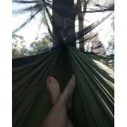 Dark Green Mosquito Net Hammock