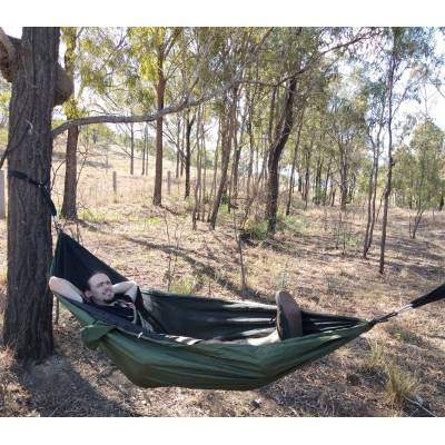 Dark Green Mosquito Net Hammock