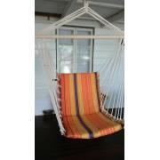 Orange Padded Hammock Chair