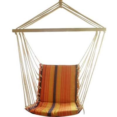 Orange Padded Hammock Chair