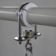Padded Sensory Swing Stand with Bolster Swing and Flexion Disc