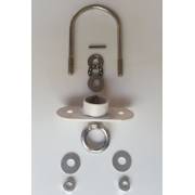 Padded Sensory Swing Stand with Bolster Swing and Flexion Disc