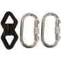 Premium Swivel and Large Carabiners