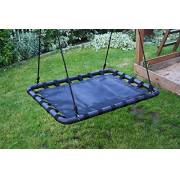 100cm Black Rectangle Mat Nest Swing