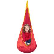 Red and Yellow Waterproof Outdoor Sensory Swing Pod Chair
