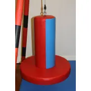 Red and Blue Flexion Disk Swing