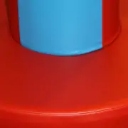 Red and Blue Flexion Disk Swing