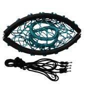 100cm Teal Web Nest Tire Swing