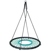 100cm Teal Web Nest Tire Swing