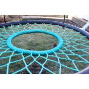 100cm Teal Web Nest Tire Swing