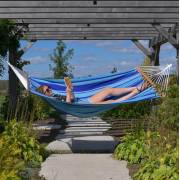 150cm Mixed Blues Spreader Bar Hammock