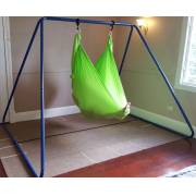 Large Green Nylon Wrap Therapy Swing with Swing Set Stand