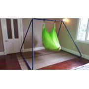Large Green Nylon Wrap Therapy Swing with Swing Set Stand