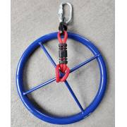 Blue Swivel Swing