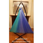 Large Tritone Silky Nylon Wrap Swing (Teal Blue) (450x250cm)