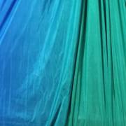 Large Tritone Silky Nylon Wrap Swing (Blue Green) (450x250cm)