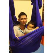 Large Blue Nylon Wrap Therapy Swing (450x250cm)