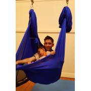 Large Blue Nylon Wrap Therapy Swing (450x250cm)