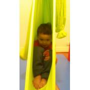 Large Green Nylon Wrap Therapy Swing with Swing Set Stand