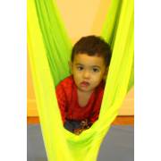 Large Green Nylon Wrap Therapy Swing with Swing Set Stand