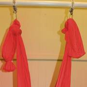 Large Red Nylon Wrap Therapy Swing (450x250cm)