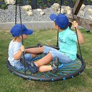 100cm Teal Web Nest Tire Swing