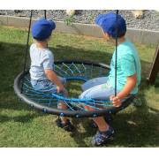 100cm Teal Web Nest Tire Swing