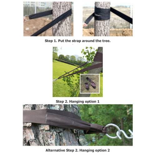 Hammock Tree Strap Instructions