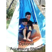 150cm Orange Mat Nest Swing with Tripod Stand