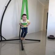 Green Waterproof Cloth Swing