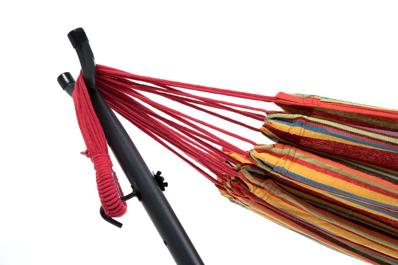 Free Standing Hammock - Multi-Colour Orange Zoomed